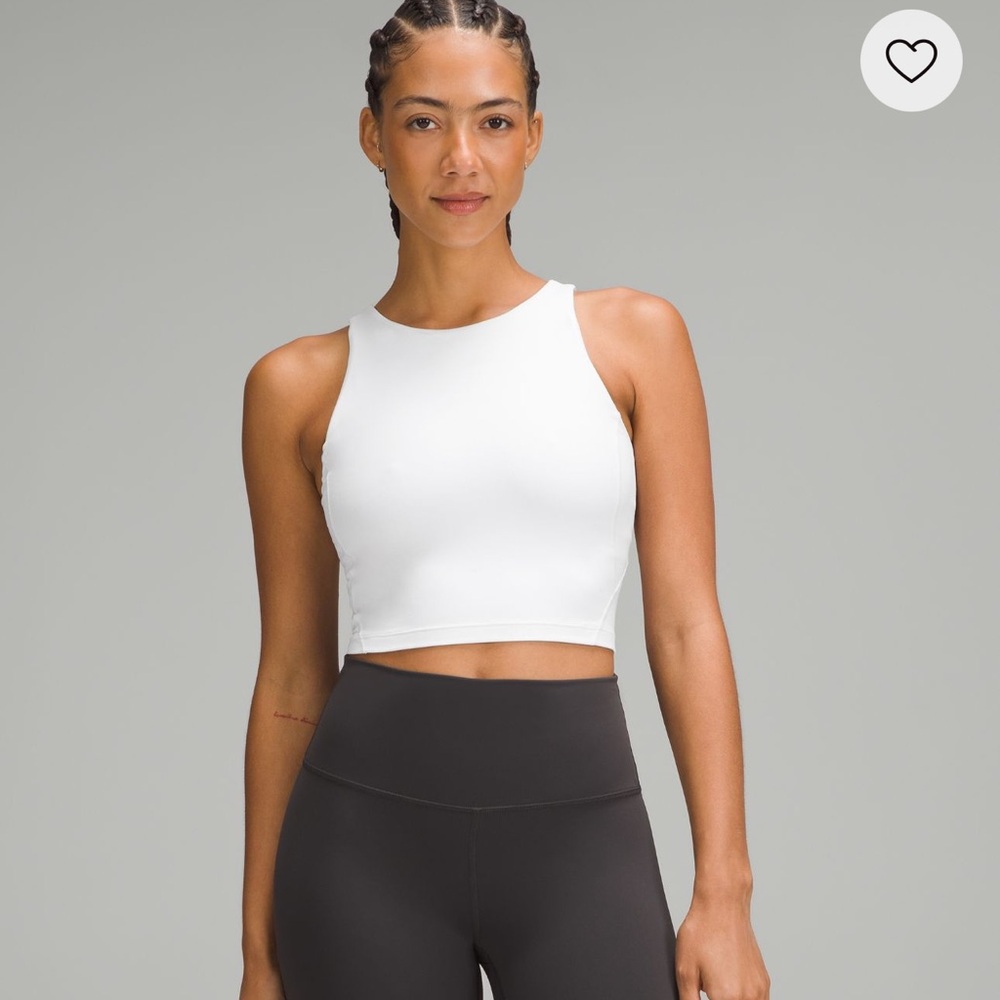 Lululemon High Neck Align Crop Top